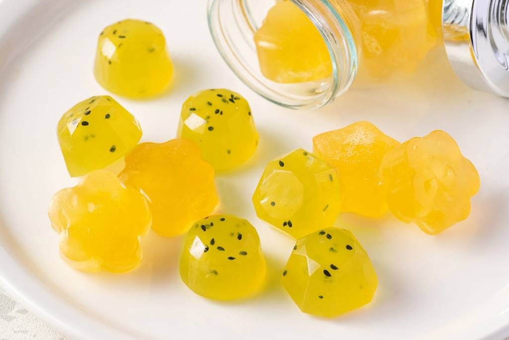 一口サイズのつまめるジャム!果実の食感そのまま「ジャムグミ」