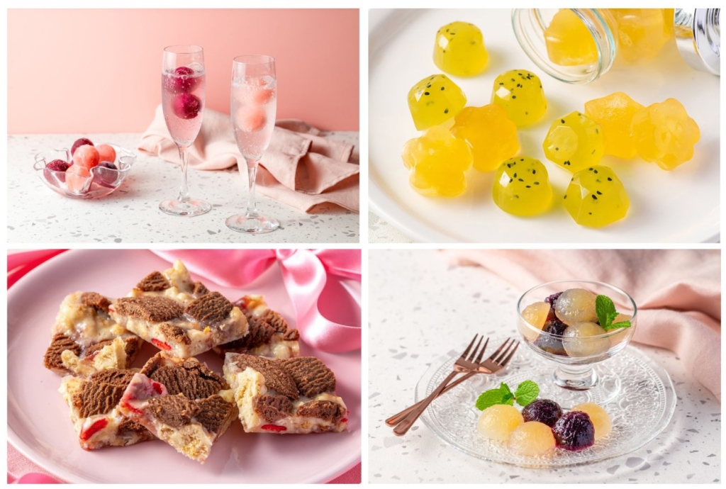 共同開発したレシピ4種