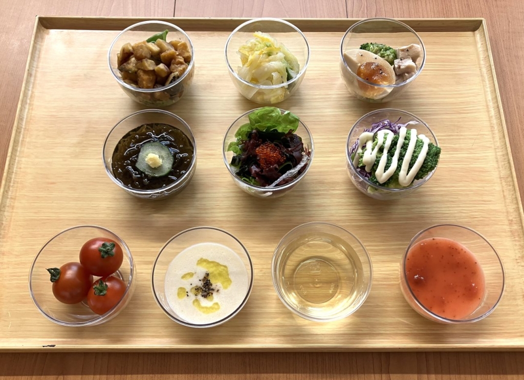 「健康食前の一皿シリーズ」10品