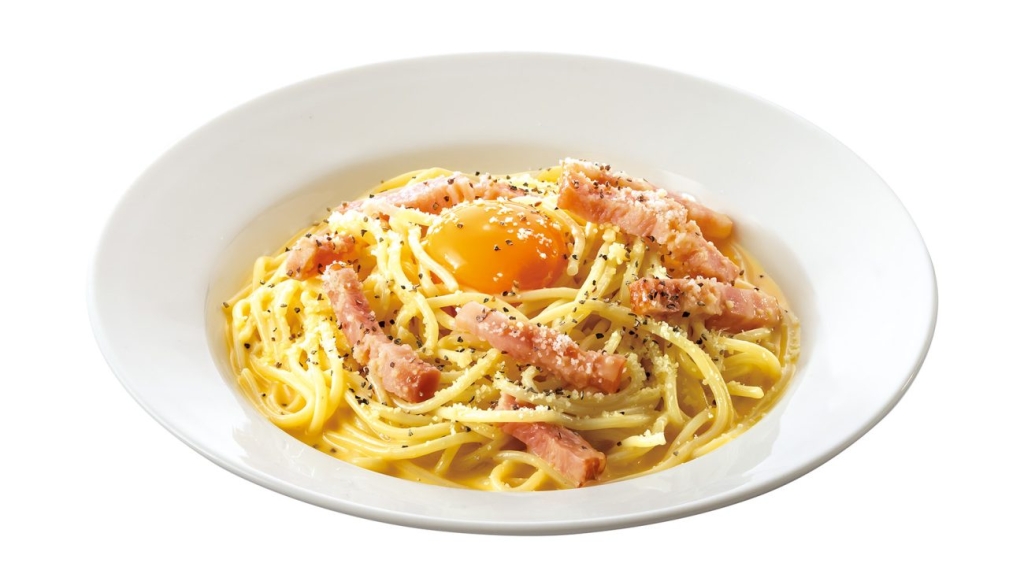 香ばしベーコンのカルボナーラ 税込950円