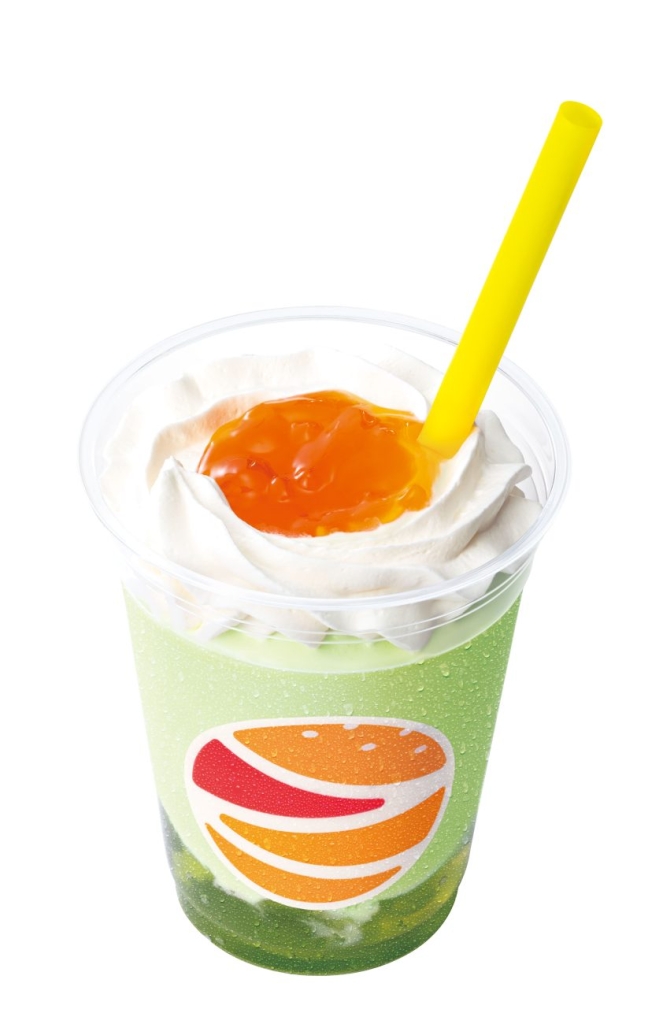 「メロンパフェシェーキ」税込420円