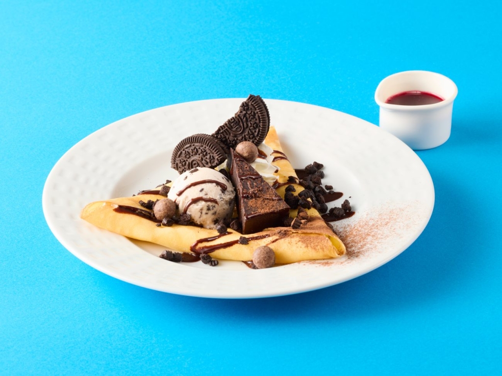 クッキー&クリームクレープ 税込649円