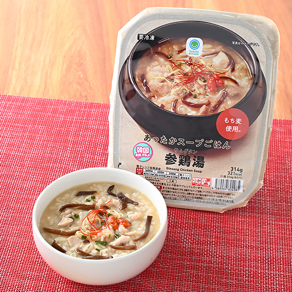 あったかスープごはん 参鶏湯 税込498円