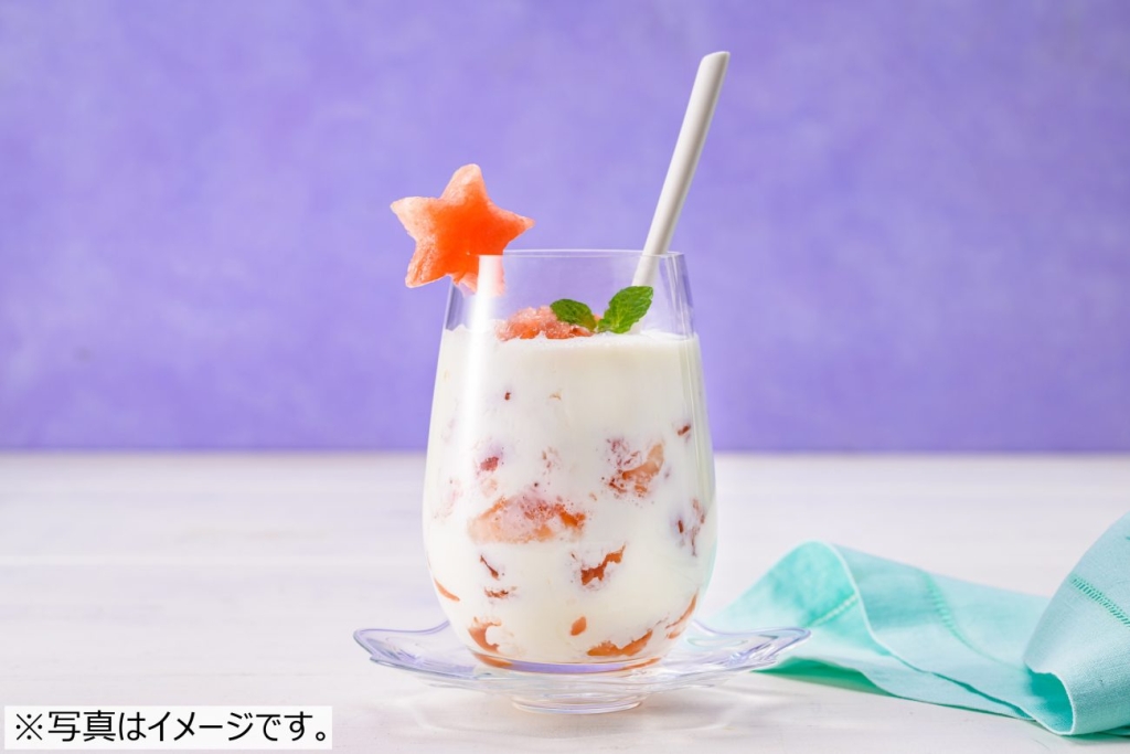 アレンジレシピ フルーチェ×「カルピス」 スイーツドリンク