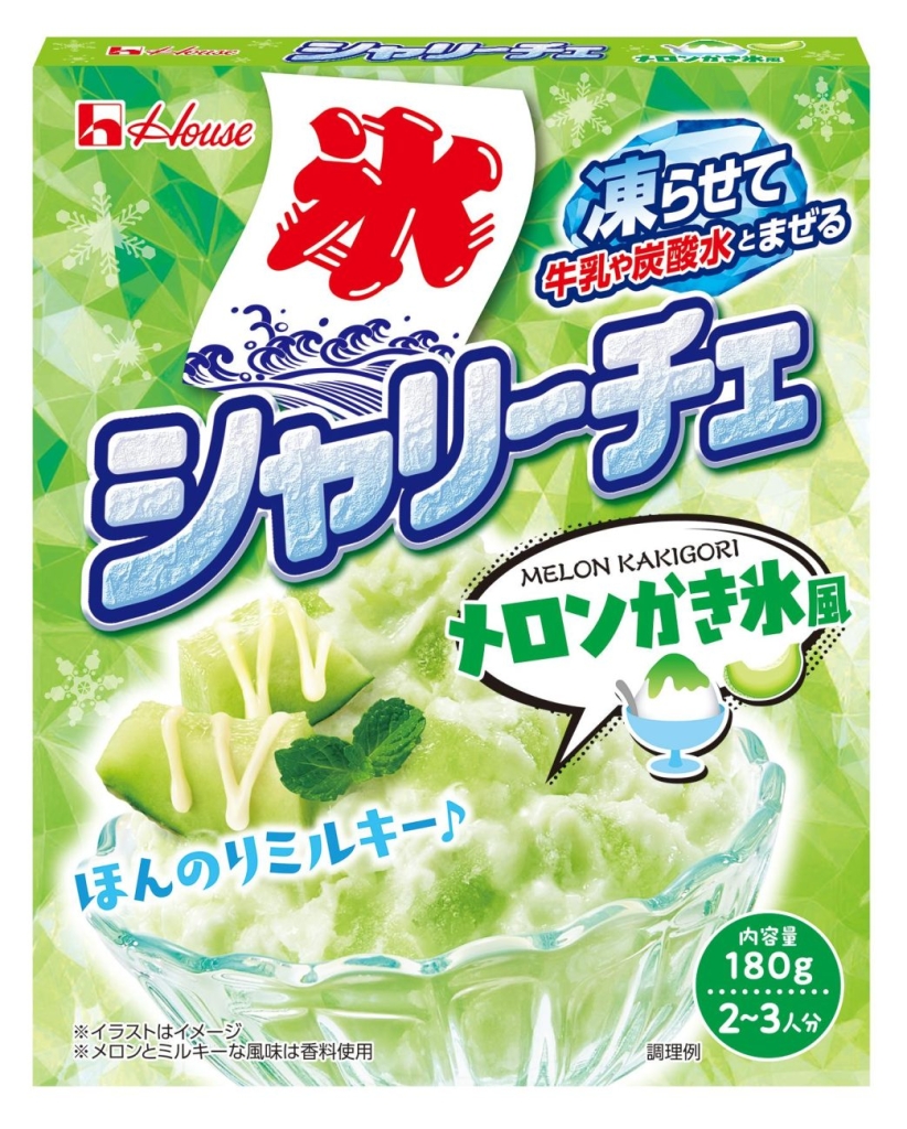 シャリーチェ メロンかき氷風