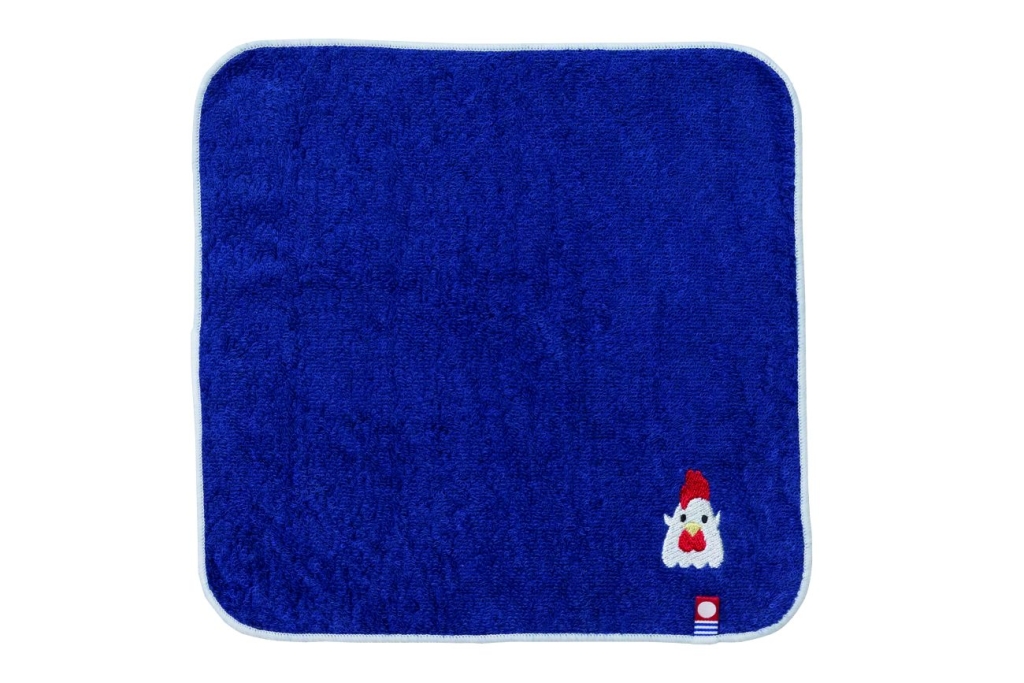 からあげクンミニタオル（ネイビーブルー）