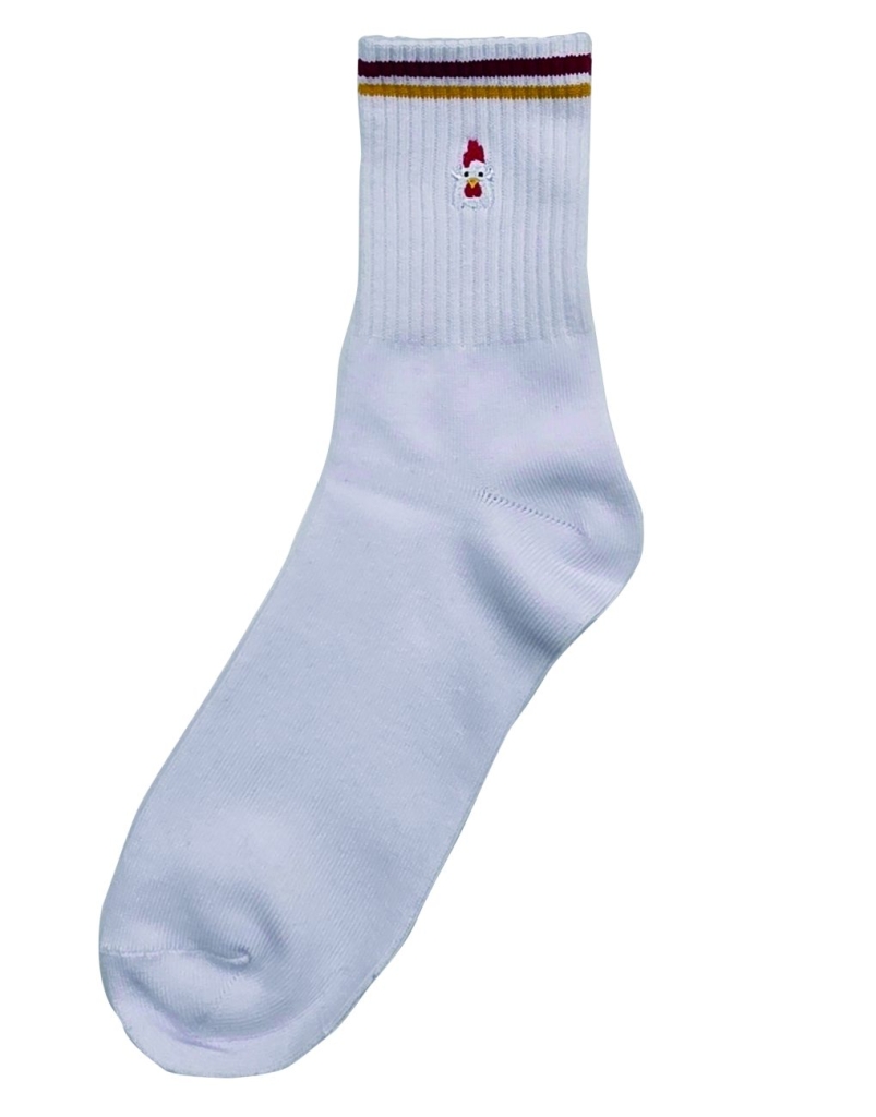 からあげクン靴下（ライン）