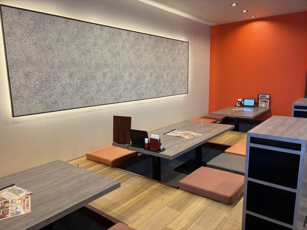 ステーキのあさくま尾張旭店 座敷席