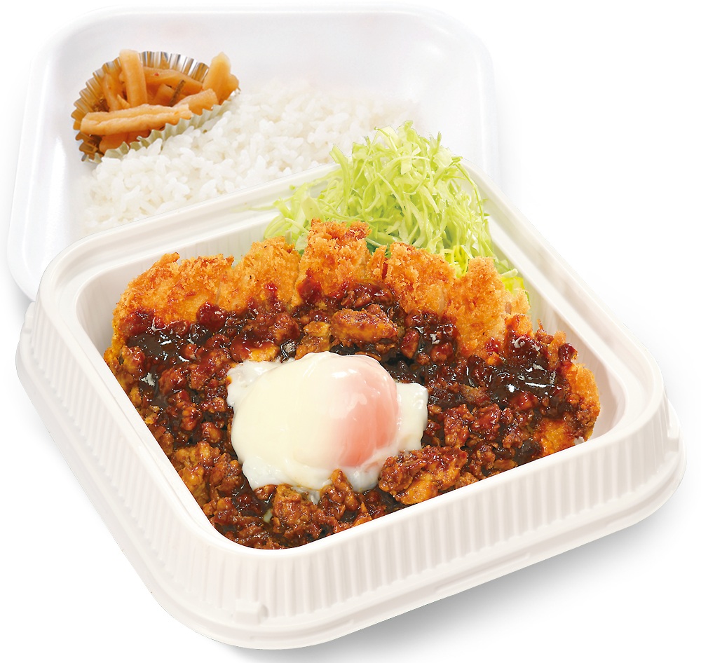 肉あんかけロースカツ弁当（温玉付）