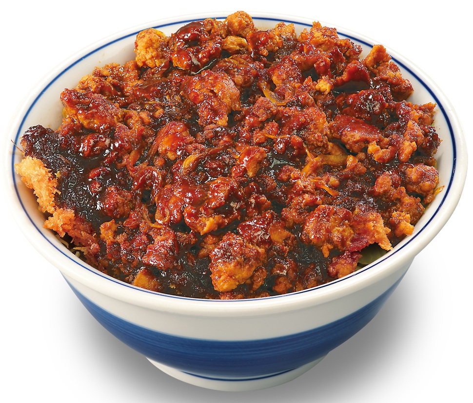 肉あんかけロースカツ丼