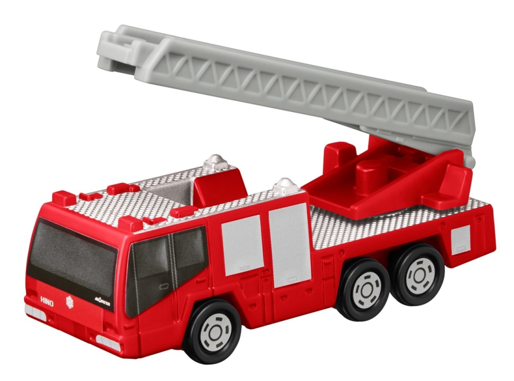 日野 はしご付消防車（モリタ・スーパージャイロラダー）