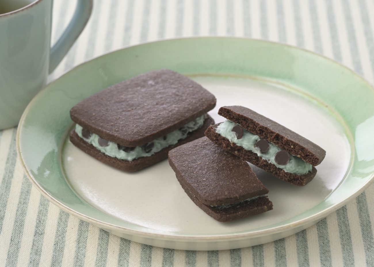チョコミントサブレ