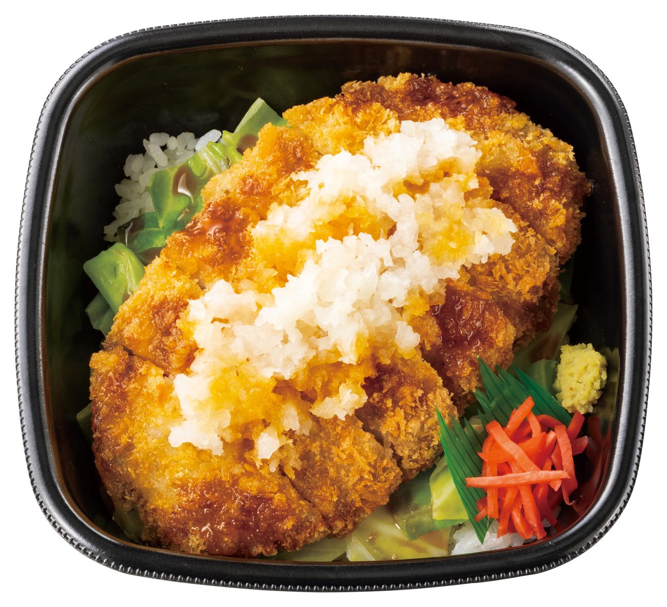 ほっともっと「おろしかつめし（丼タイプ）」
