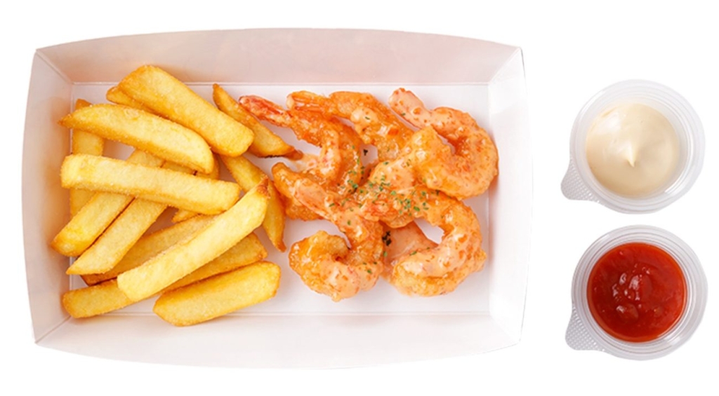 テイクアウト オーロラシュリンプ＆ポテト