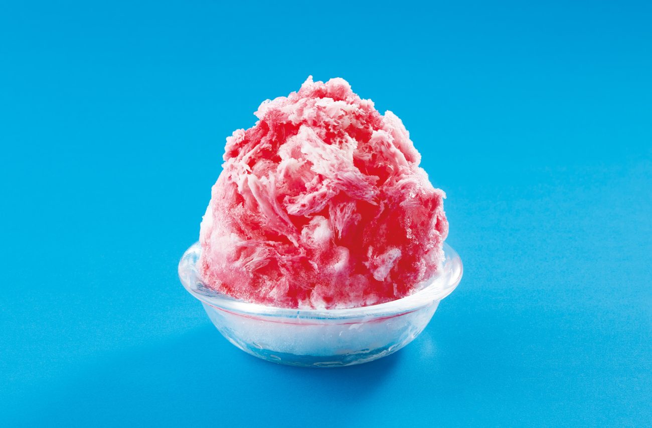 「かき氷みるく いちご」