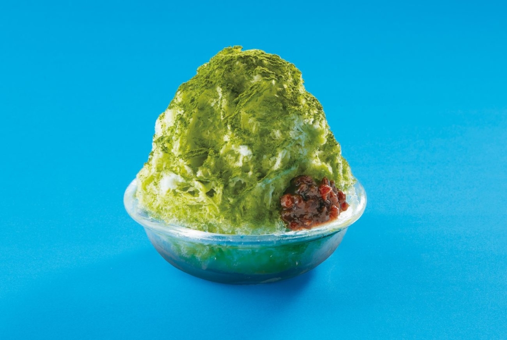 「かき氷みるく 抹茶あずき」