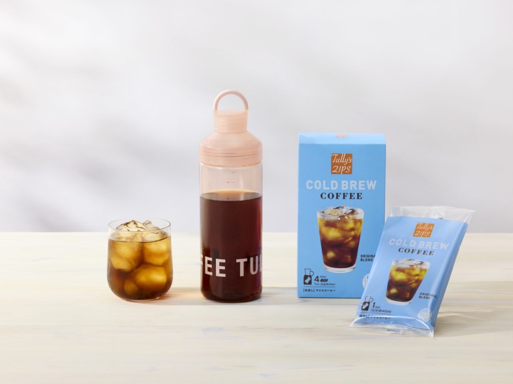 「タリーズジップス コールドブリューコーヒー」の抽出容器として使用できる