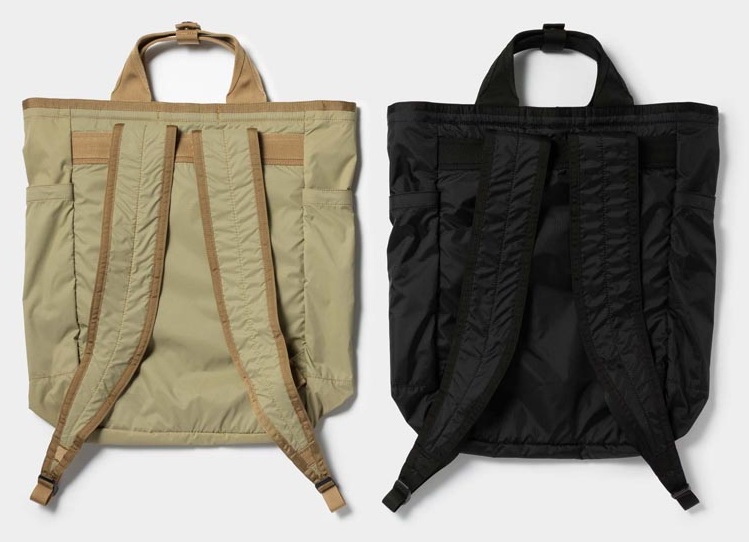 BRIEFINGパッカブル2WAYパック 20268(ベージュ／ブラック)