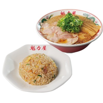 ラーメン魁力屋「焼きめし(小)定食」