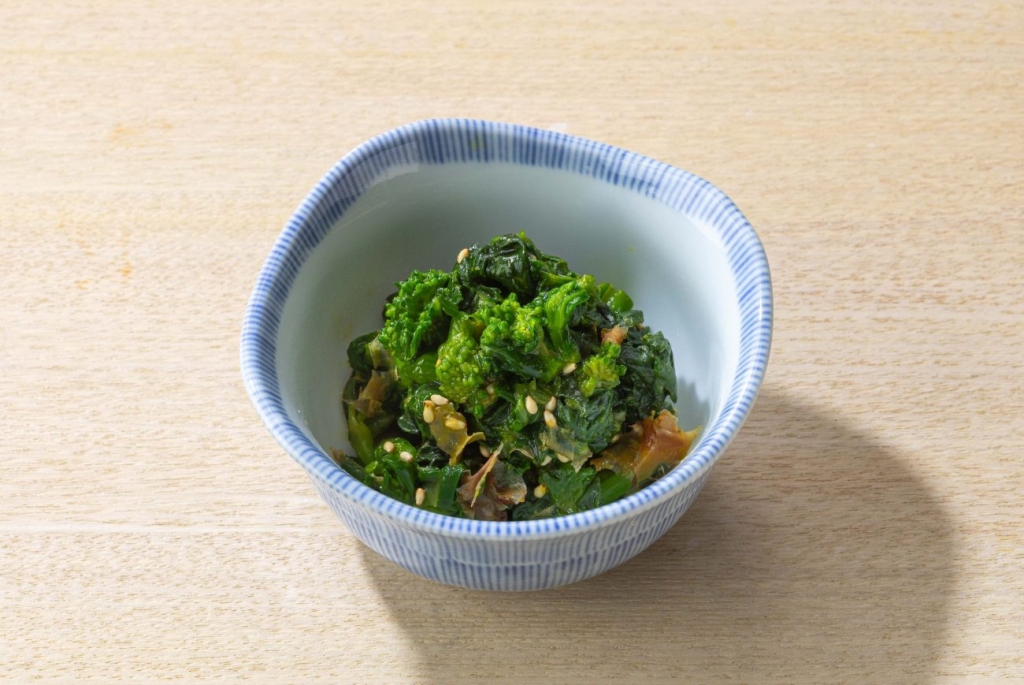 季節の小鉢】菜の花からし和え