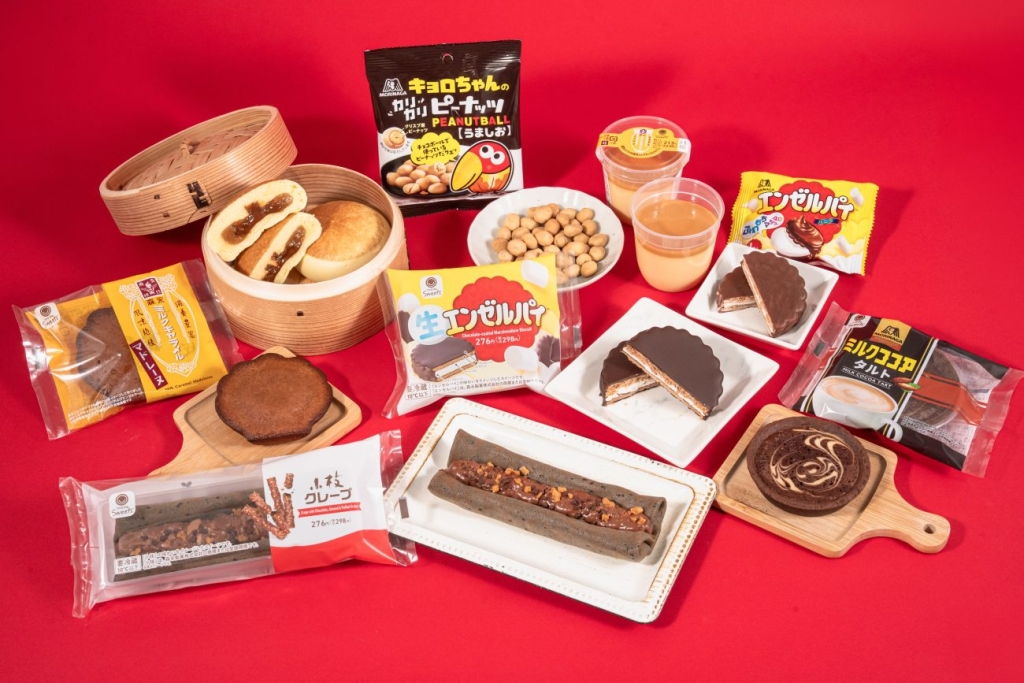 ファミマ×森永製菓 スイーツ8品発売