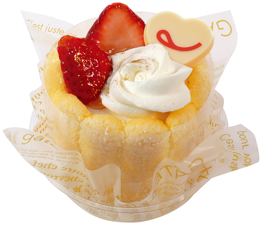 「母の日 苺のフラワーケーキ」税込745円
