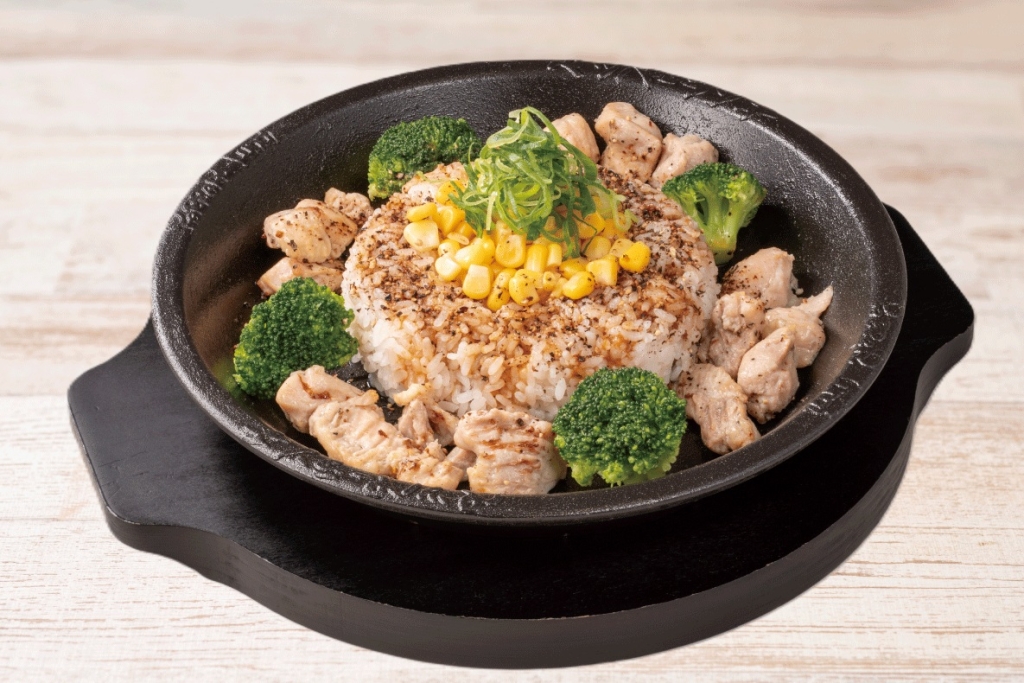 ブロッコリーチキンペッパーライス