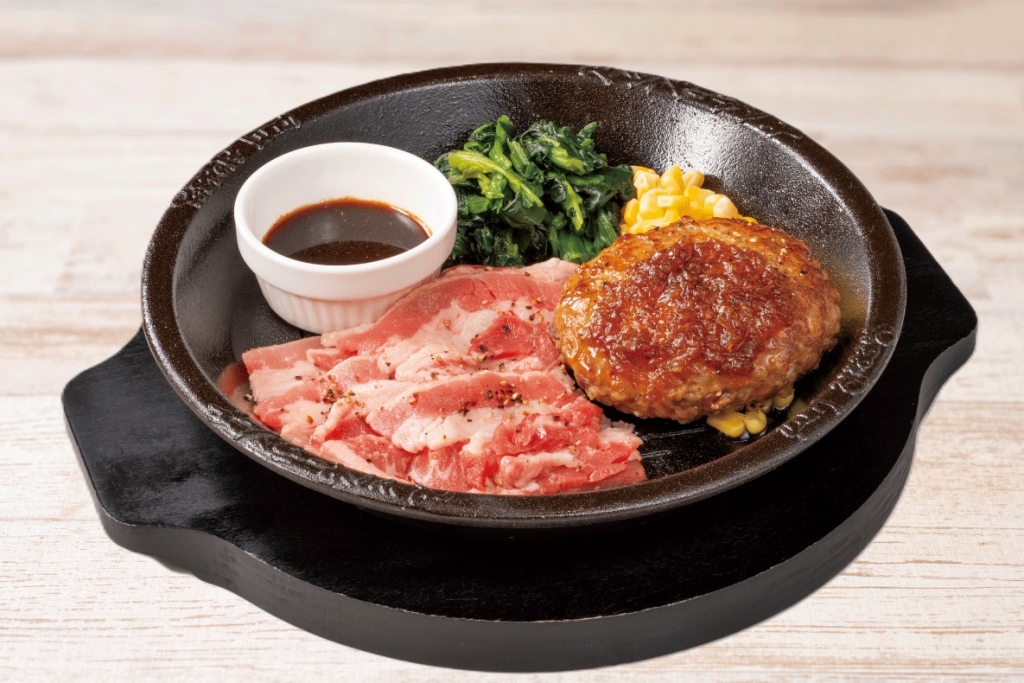 カルビ＆ハンバーグ