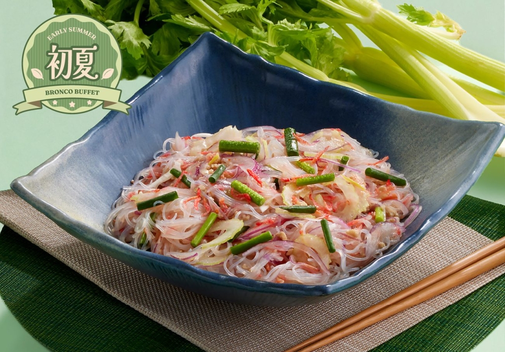 ヤムウンセン風 香味野菜と小海老の春雨サラダ