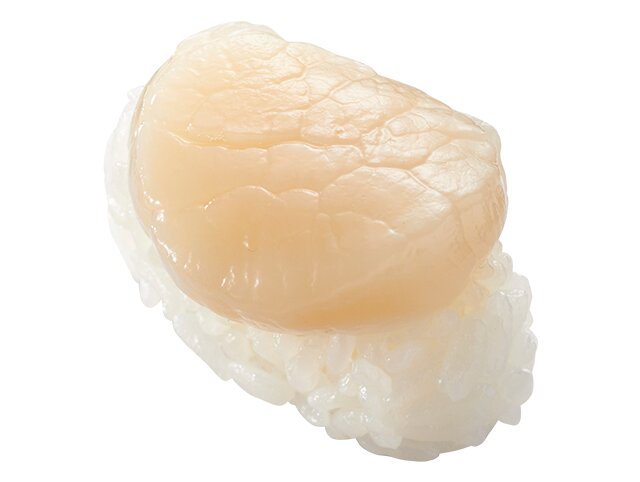 『北海道産 ほたて』一貫 税込140円