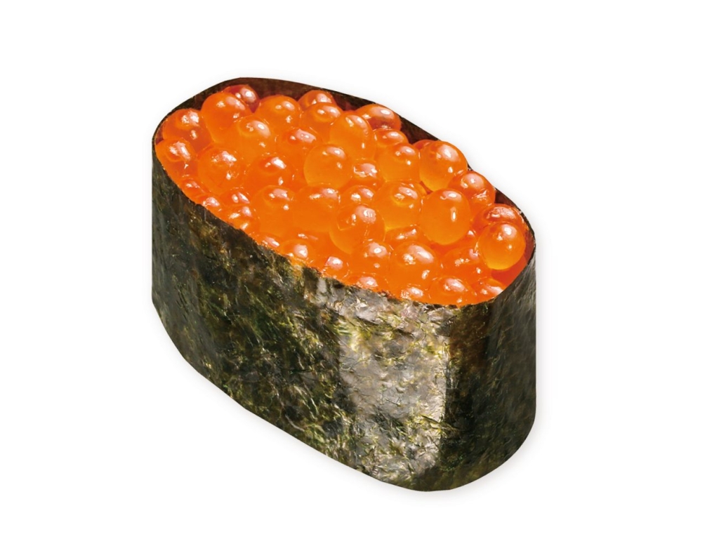 海水仕込み 純いくら(一貫) 330円