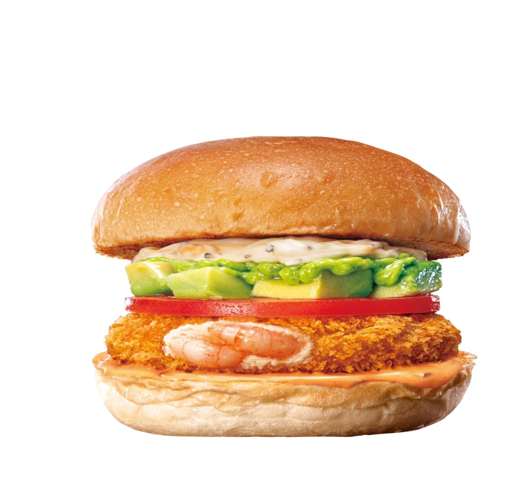 アボカドえびバーガー