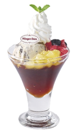 ハーゲンダッツとアールグレイのミニパルフェ