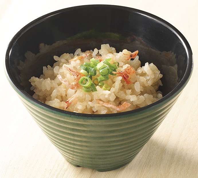 ちいさな桜えびのたぬきごはん