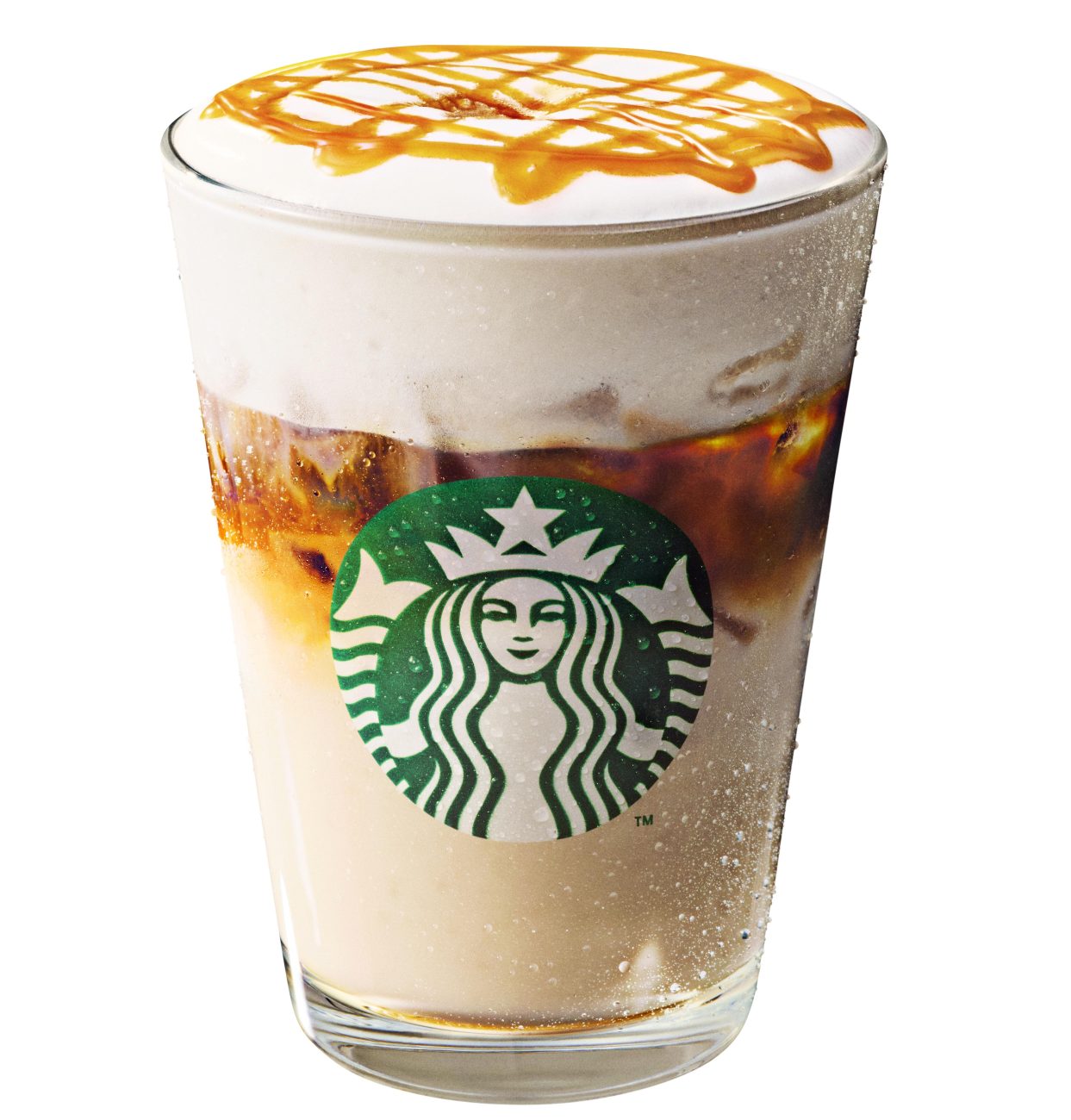 リニューアル後「キャラメル マキアート(Iced)」