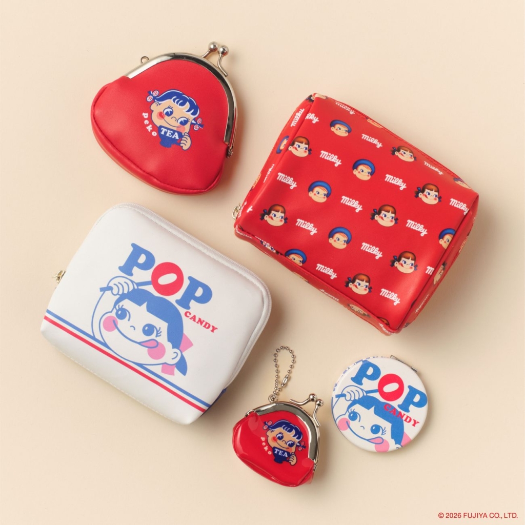 がま口財布、ポーチ、ティッシュポーチ、ミニミラー 、がま口ミニポーチチャーム