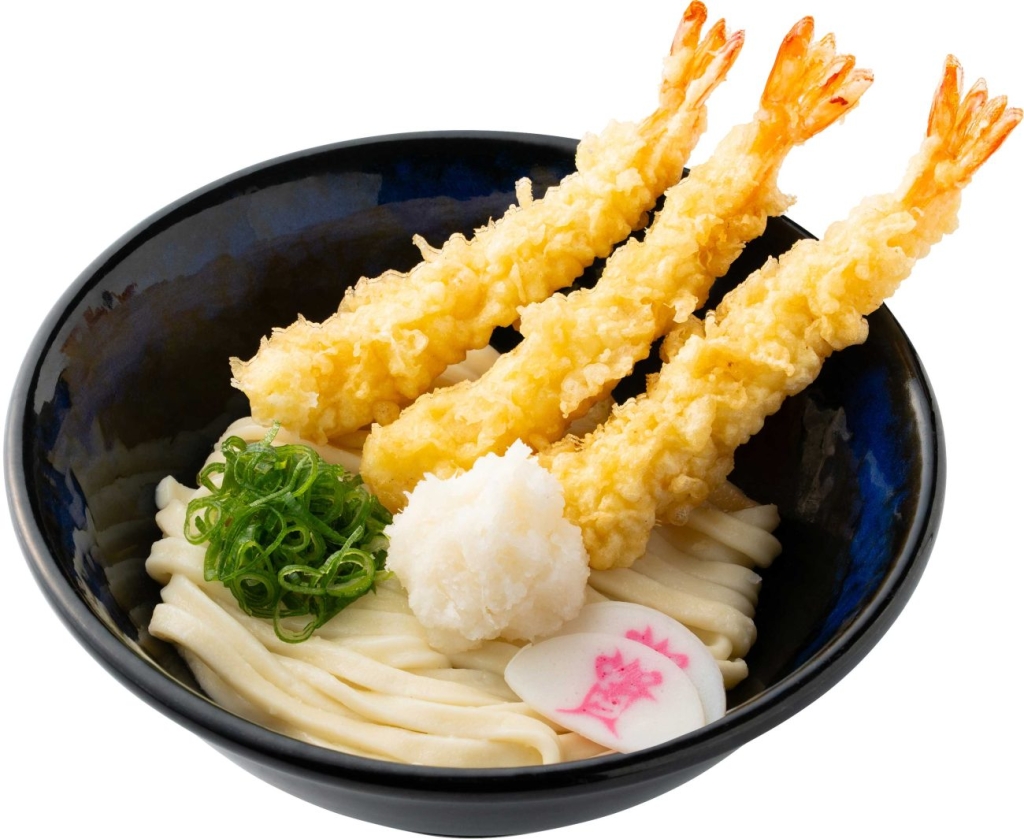 海老天おろしぶっかけうどん（３尾）