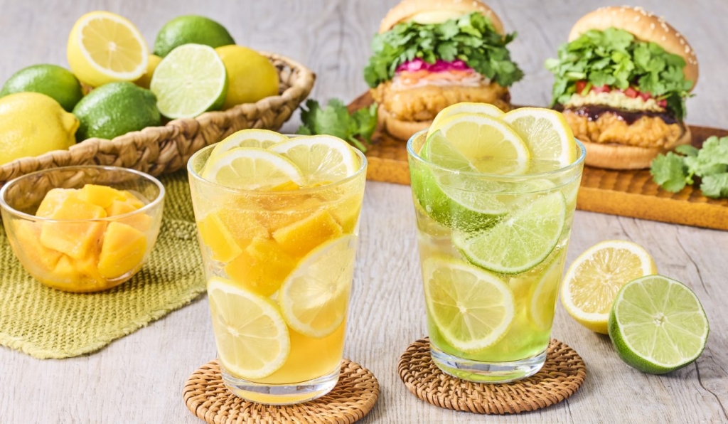 フローズンフルーツレモネードソーダ2品