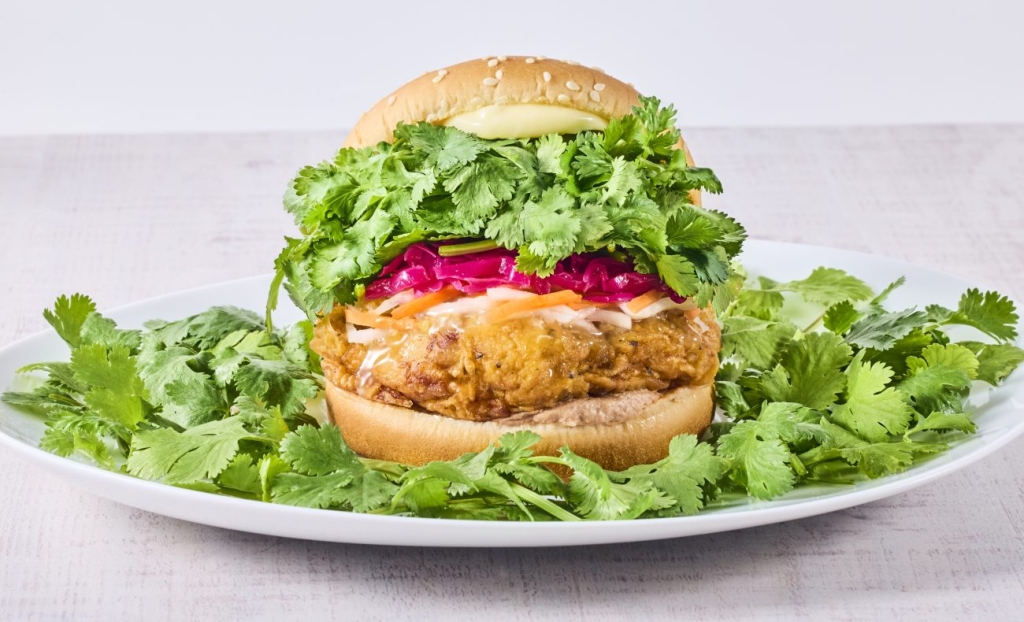 パクチーチキンバーガー バインミー パクチー5倍
