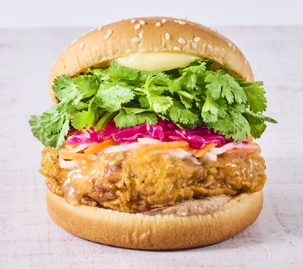 パクチーチキンバーガー バインミー パクチー1倍