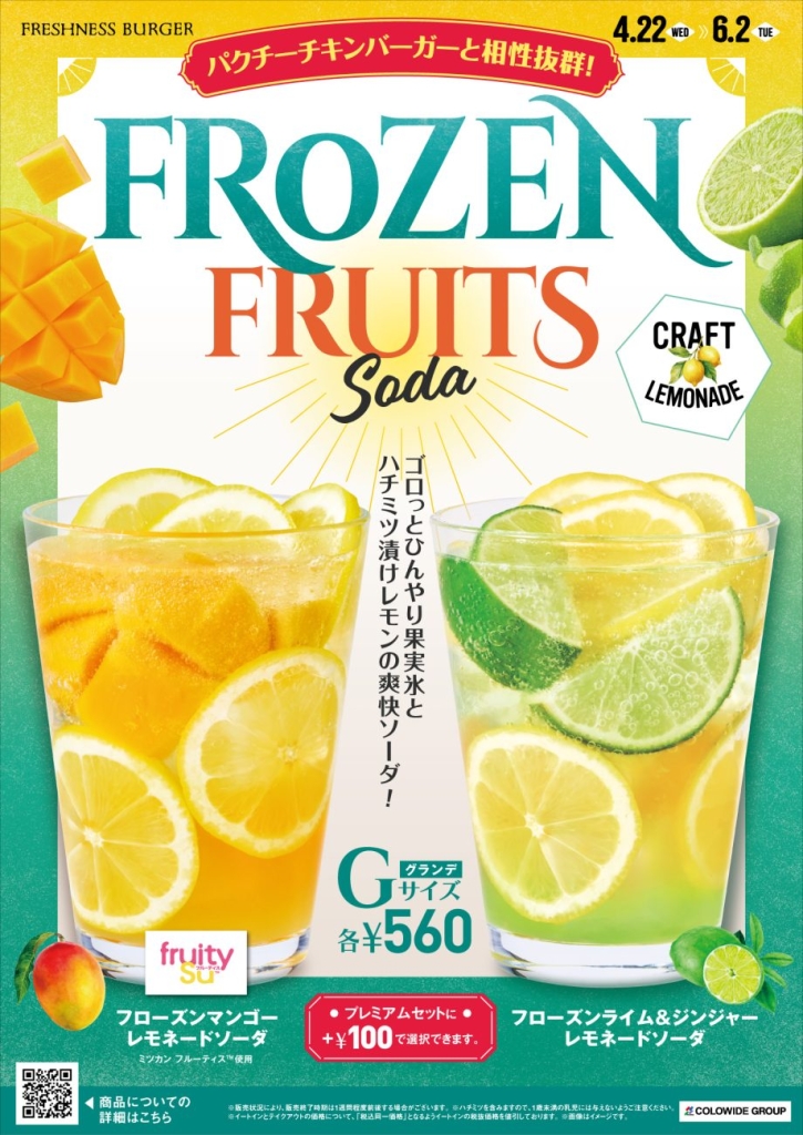 フローズンフルーツレモネードソーダ ポスター