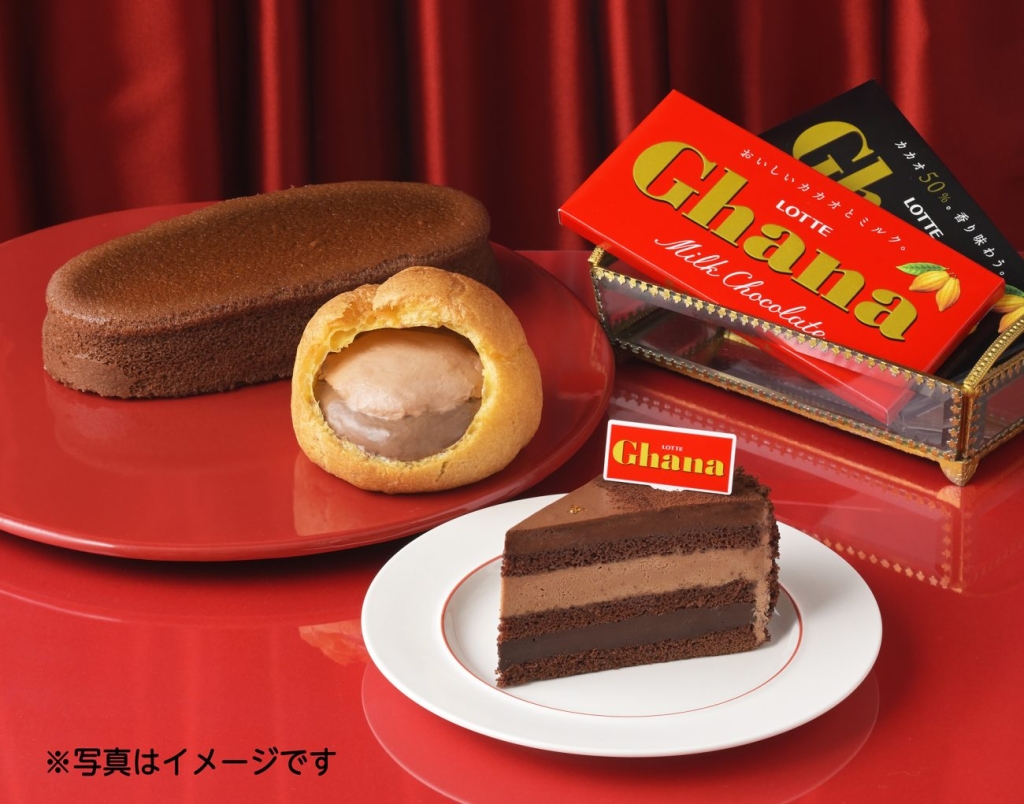 ガーナチョコを使ったスイーツ3品