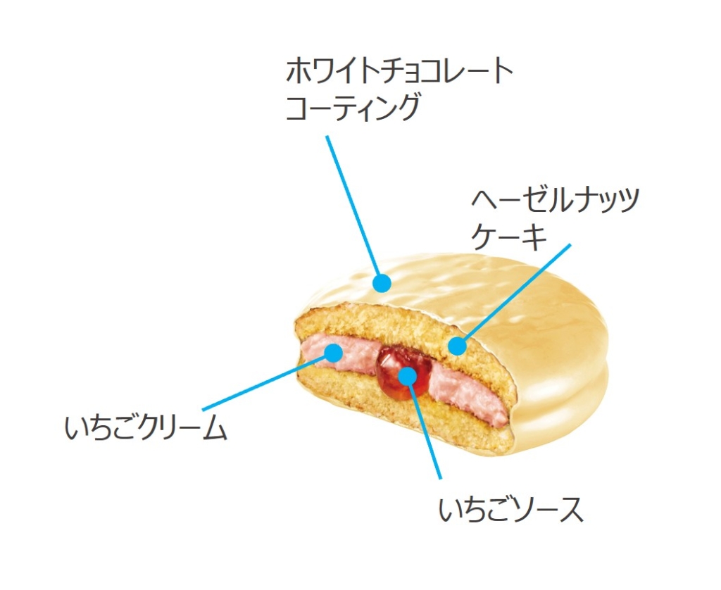 チョコパイ いちごミルクタルト