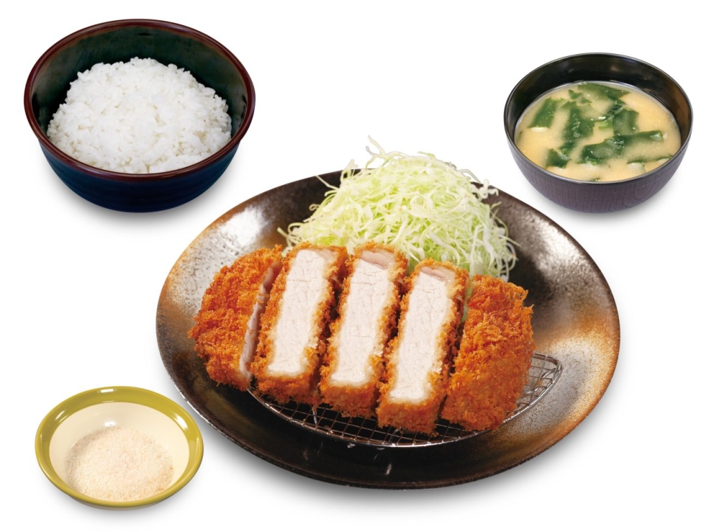 超厚切りロースかつ定食