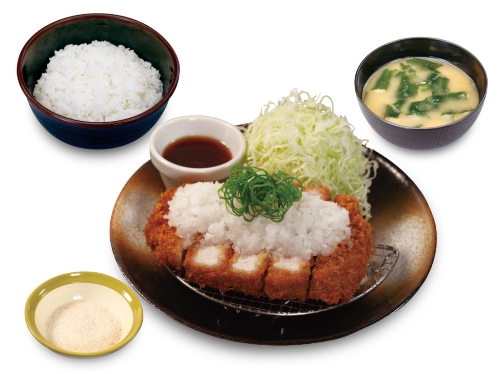 超厚切り鬼おろしポン酢ロースかつ定食