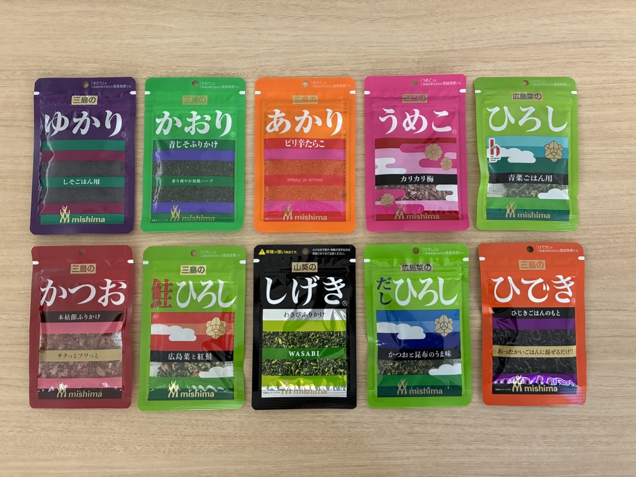 三島食品 ふりかけシリーズ一覧