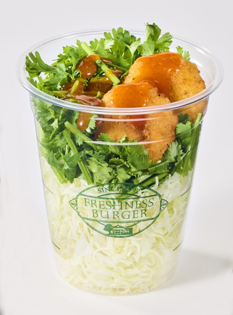 パクチーシュリンプサラダ 520円