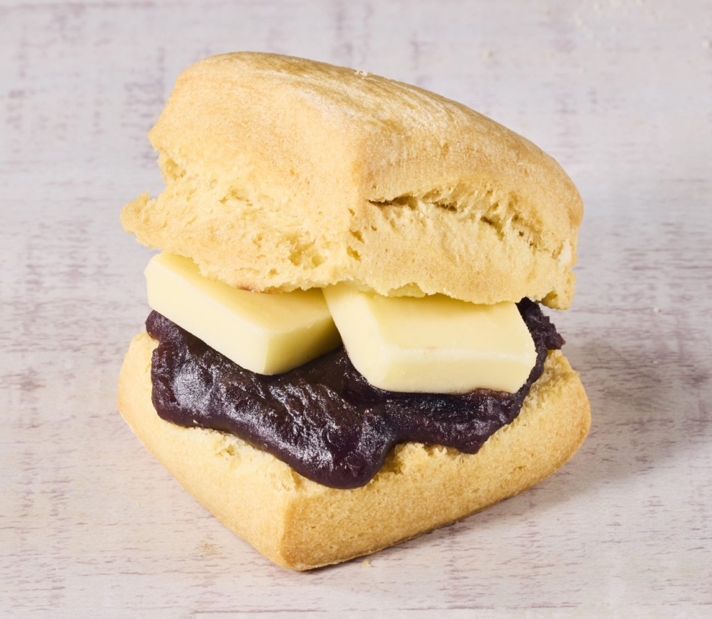 作りたてスコーンサンド こしあんバター
