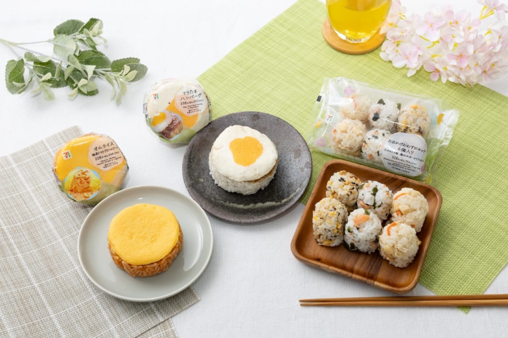 おむすび全3品を販売