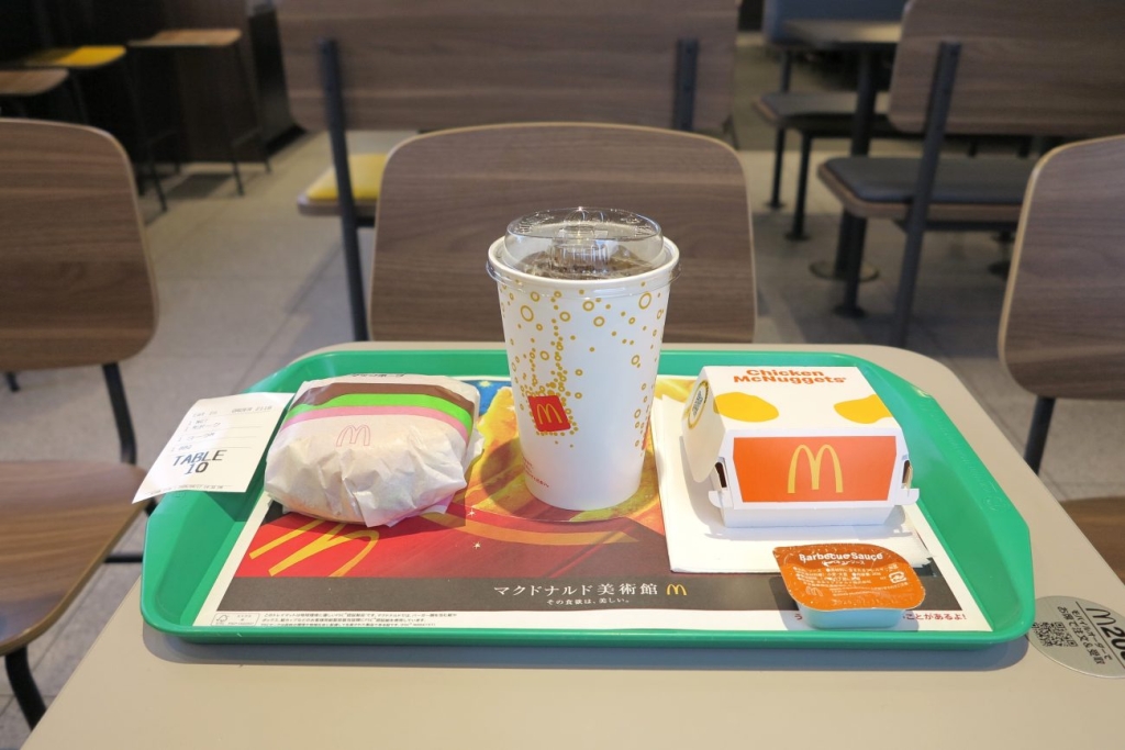 「マックポーク セット」(500円～)